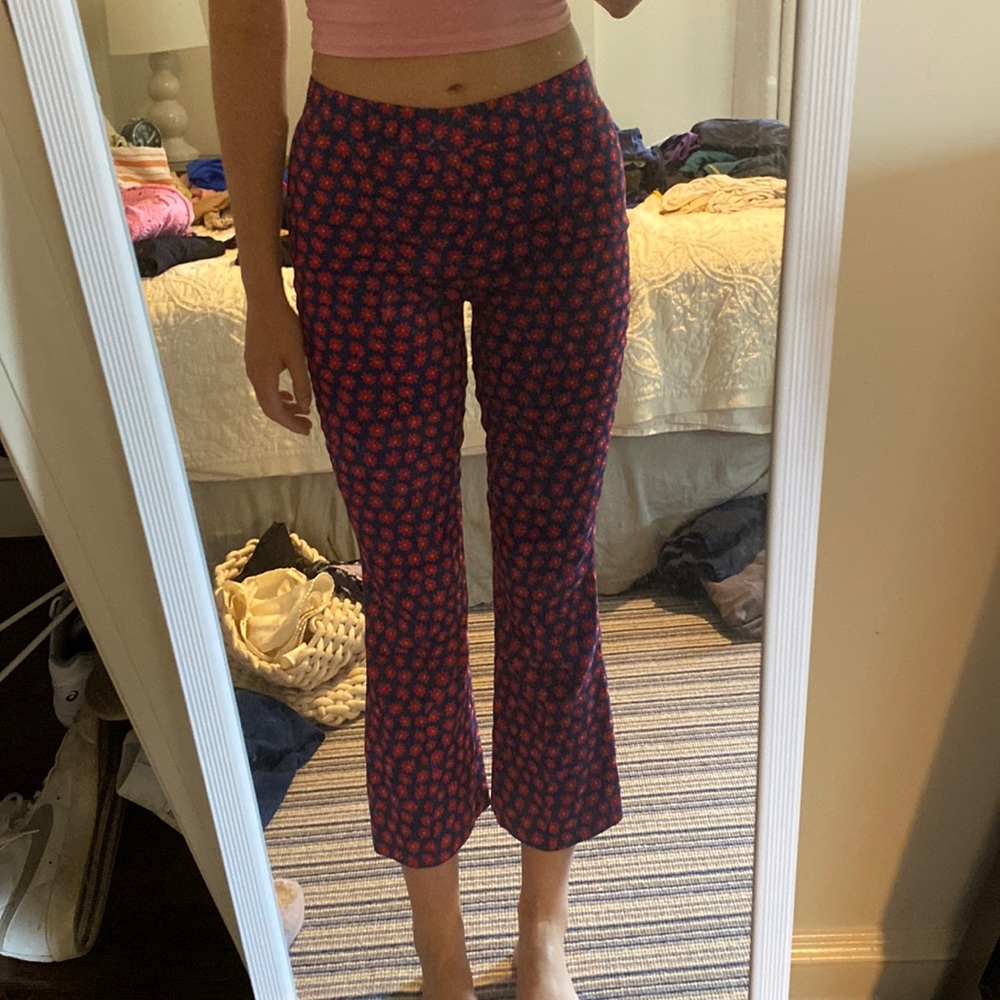 Alice and Olivia - Floral Flare Pants